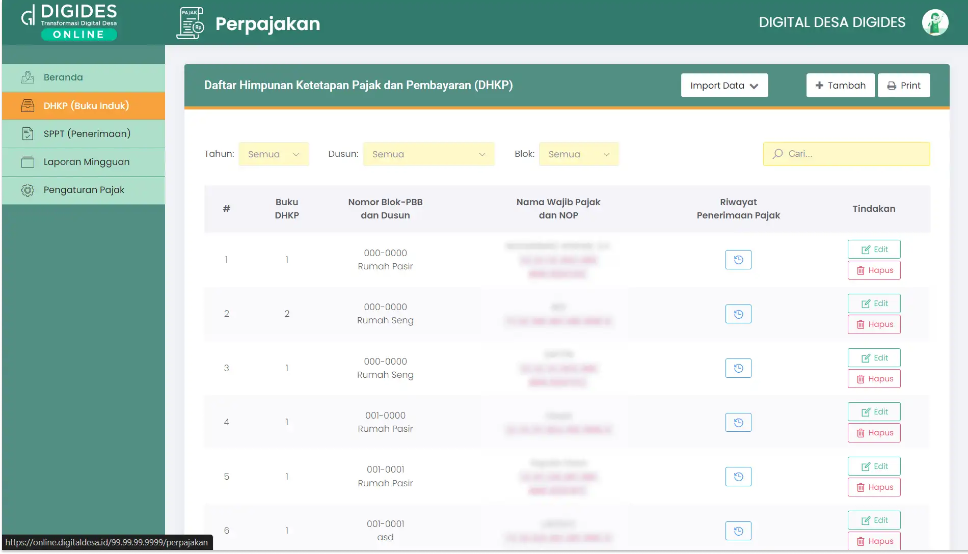 perjakanan dhkp