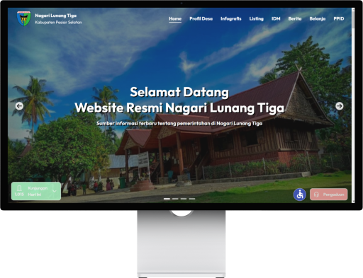 web profil desa