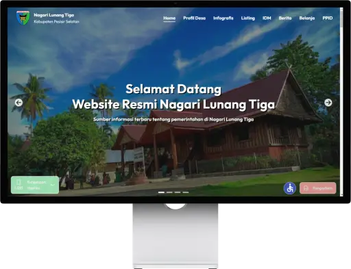 web profil desa