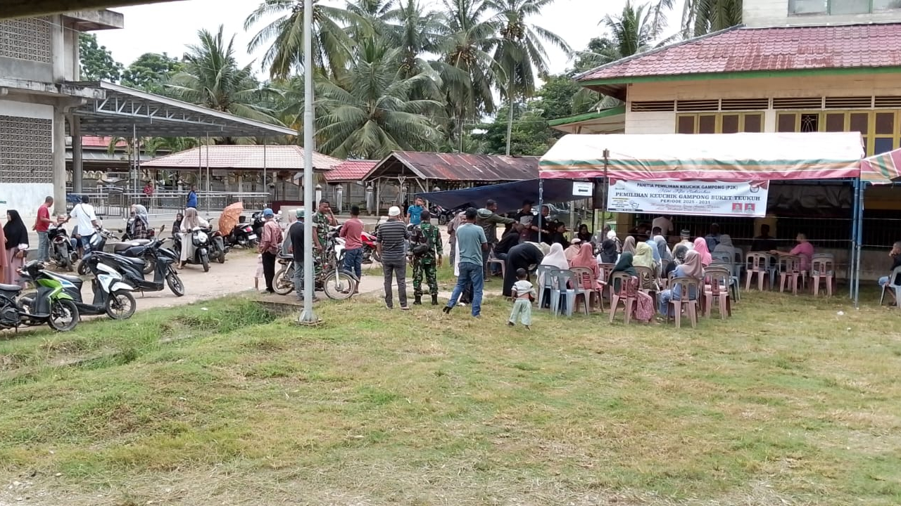 Pelaksanaan Pemilihan Keuchik Gampong Buket Teukuh Periode 2025-2031