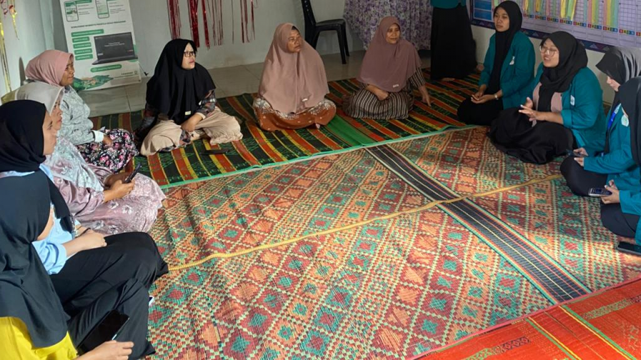 Mahasiswa KPM 76 Gelar Sosialisasi Website Kampung Pegasing