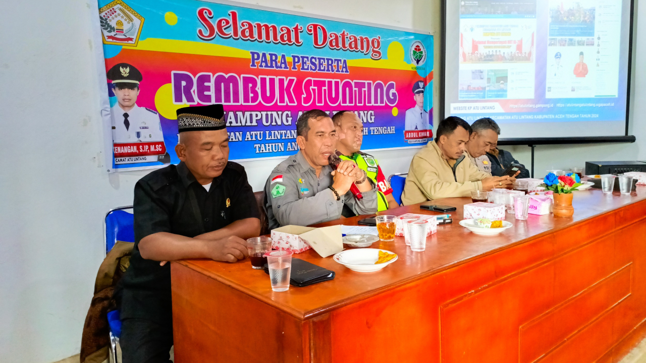 Kampung Atu Lintang Fokuskan Intervensi Gizi dalam Rembuk Stunting 2024