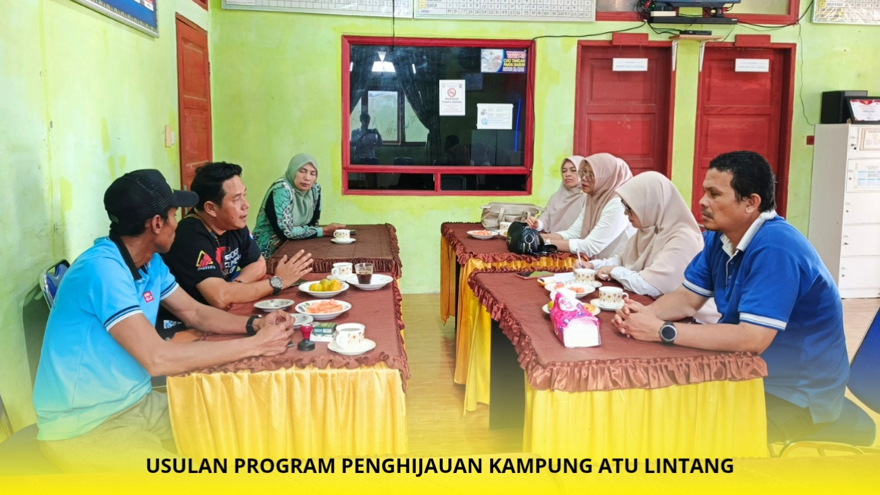 Kampung Atu Lintang Terima Kunjungan DLH Provinsi Aceh, Bahas Tawaran Program Penghijauan