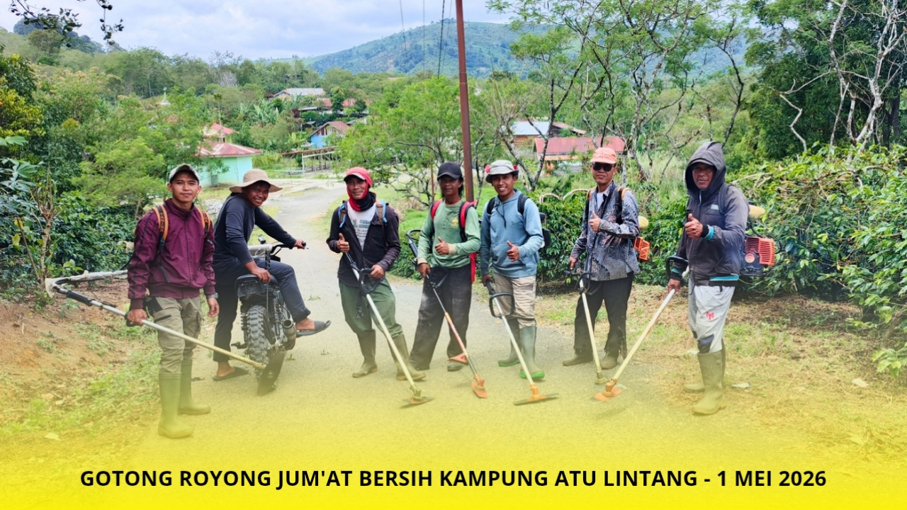 Gotong Royong Jum'at Bersih Edisi 1 Mei 2026