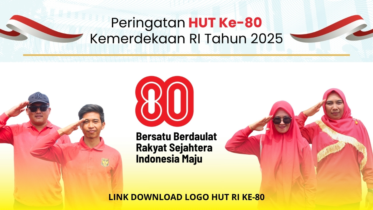 Logo dan Tema Resmi HUT RI ke-80 Tahun 2025 Resmi Dirilis, Ini Link Unduhannya