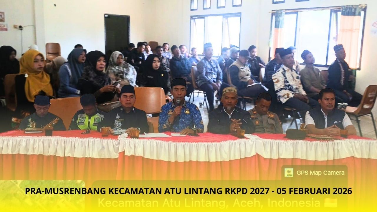 Pra-Musrenbang Kecamatan Atu Lintang Bahas Usulan Pembangunan RKPD 2027