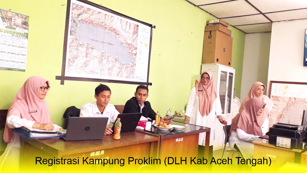 Registrasi Proklim Kampung Atu Lintang di Kabupaten Aceh Tengah