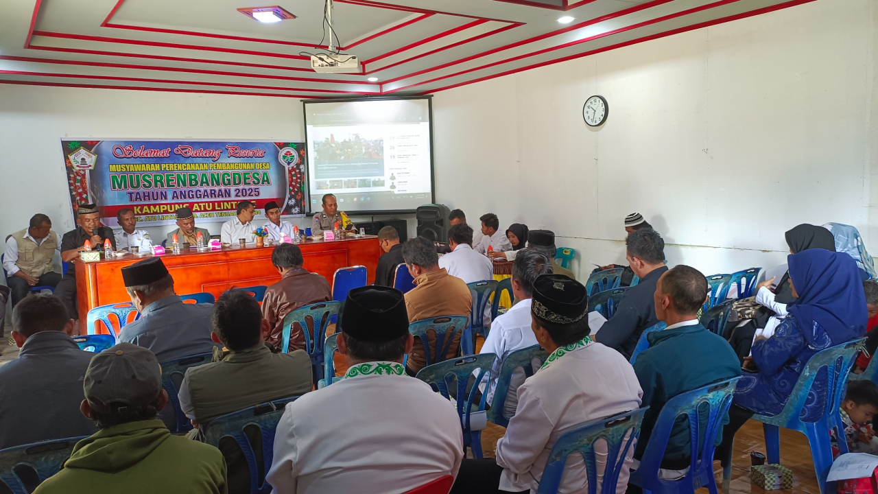 MUSRENBANG Kampung Atu Lintang Tahun 2024: Merumuskan Agenda Prioritas Pembangunan