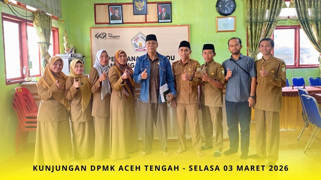 DPMK Aceh Tengah Tinjau Kesiapan Pembentukan Posyantek Kampung Atu Lintang