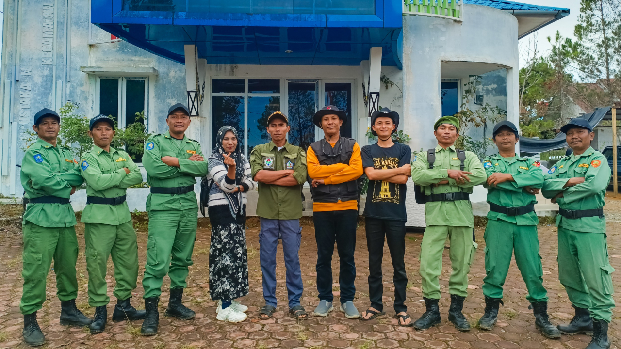 Lomba PBB LINMAS Tingkat Kecamatan Atu Lintang Meriahkan HUT RI-79