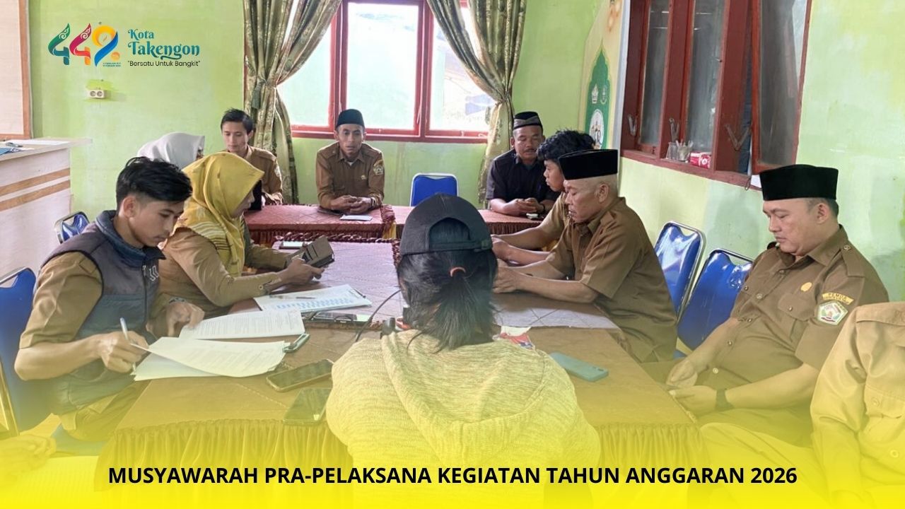 Musyawarah Pra Pelaksana TA 2026 Kampung Atu Lintang Digelar