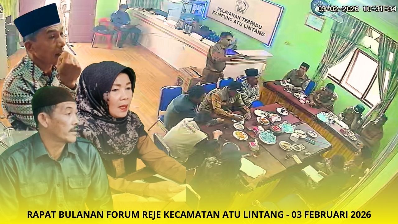 Rapat Koordinasi Bulanan Forum Reje Atu Lintang