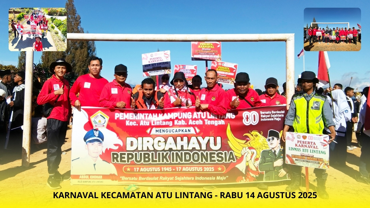 Kampung Atu Lintang Semarakkan Karnaval Kemerdekaan