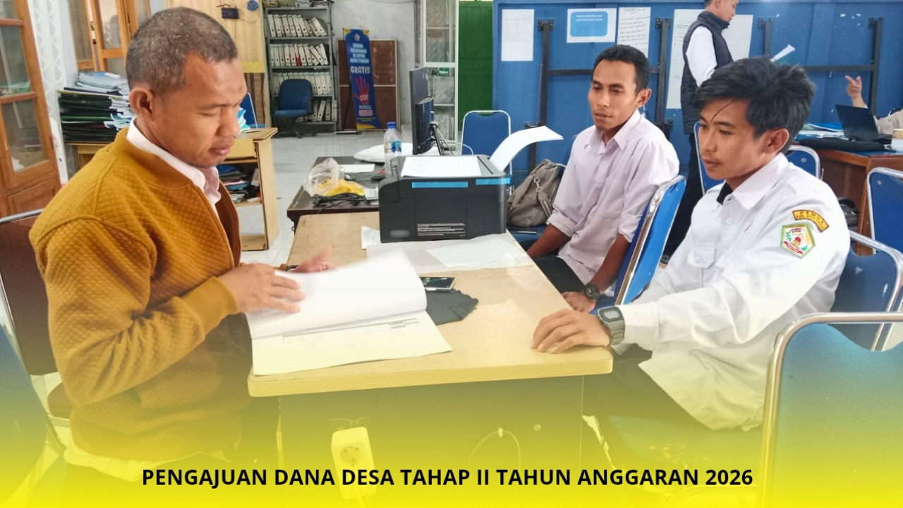 Atu Lintang Usulkan Pencairan Dana Desa Tahap II