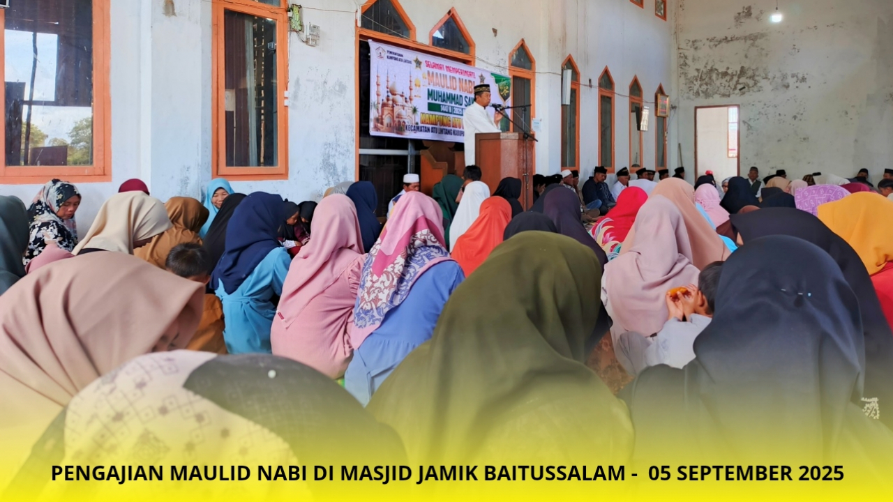 Atu Lintang Peringati Maulid Nabi dengan Pengajian Umum