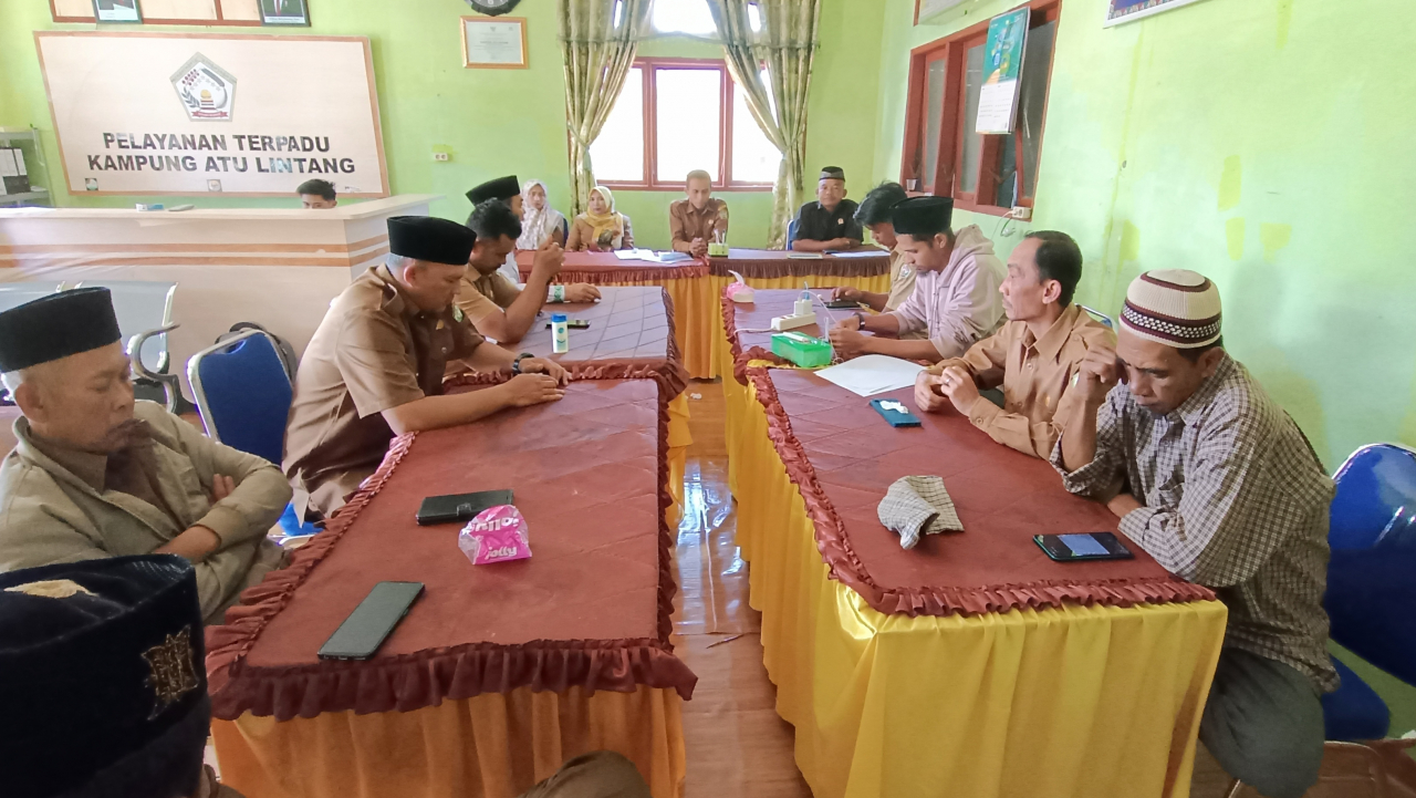 Persiapan Penjaringan Petue Kampung Atu Lintang Dimulai