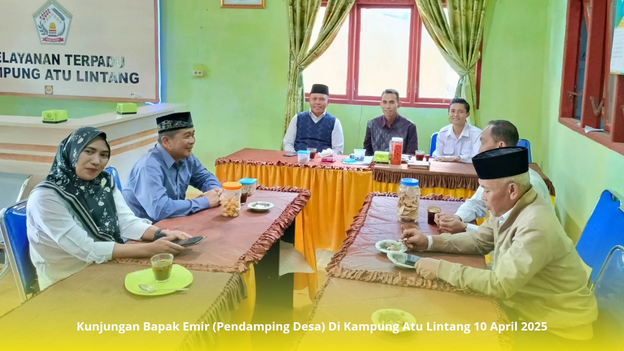 Harapan Pendamping Desa untuk Pelayanan Publik di Kampung Atu Lintang
