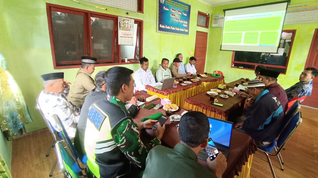 Percepat Kegiatan Desa-APBK 2025 Kampung Atu Lintang Ditetapkan