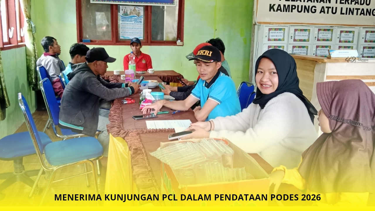 Kampung Atu Lintang Terima Kunjungan PCL dalam Pendataan PODES 2026