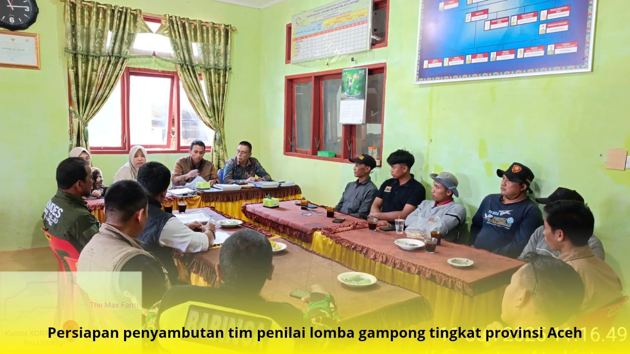 Kampung Atu Lintang Bersiap Sambut Tim Penilai Lomba Gampong Tingkat Provinsi Aceh