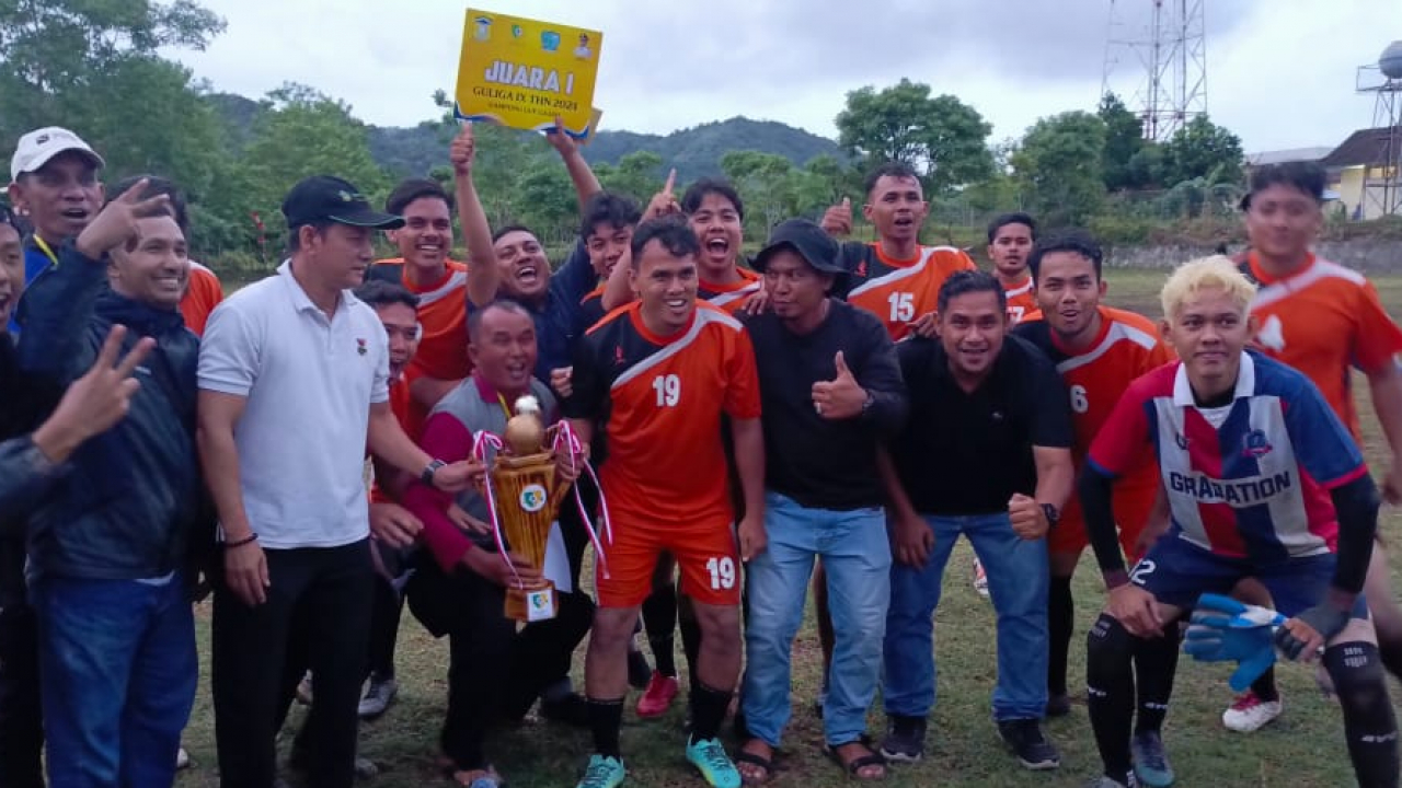 Kalahkan Dusun Aron, Dusun Ja Imuem Pertahankan Gelar Piala Guliga.