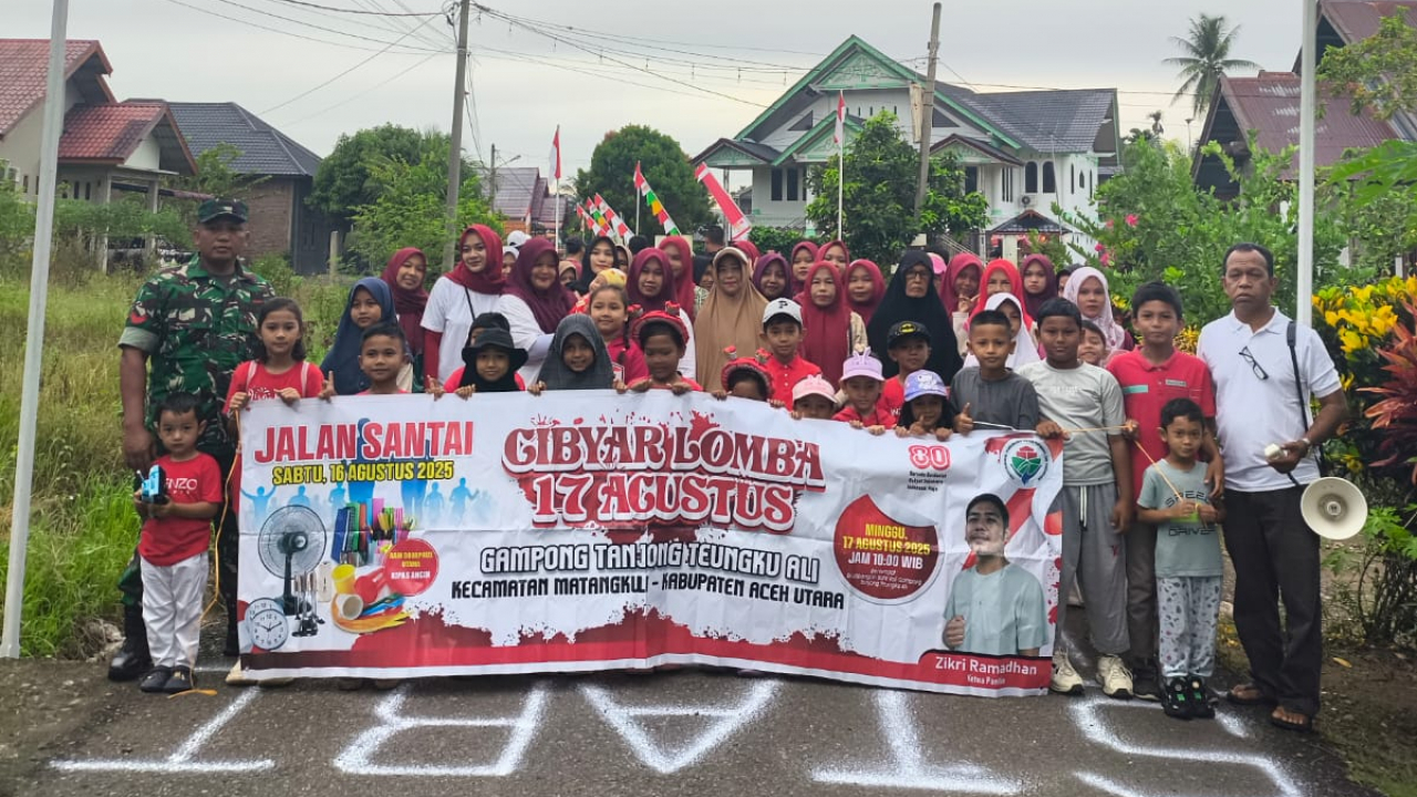 Sehat Bersama Masyarakat Gampong Tanjong Teungku Ali