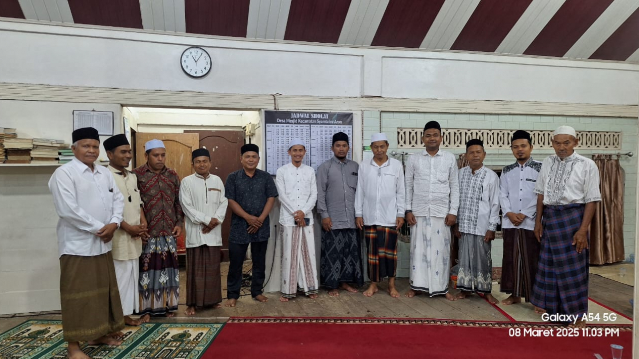 Ramadhan Berkah: KUA Syamtalira Aron Gelar Safari Ramadhan di Gampong Mesjid
