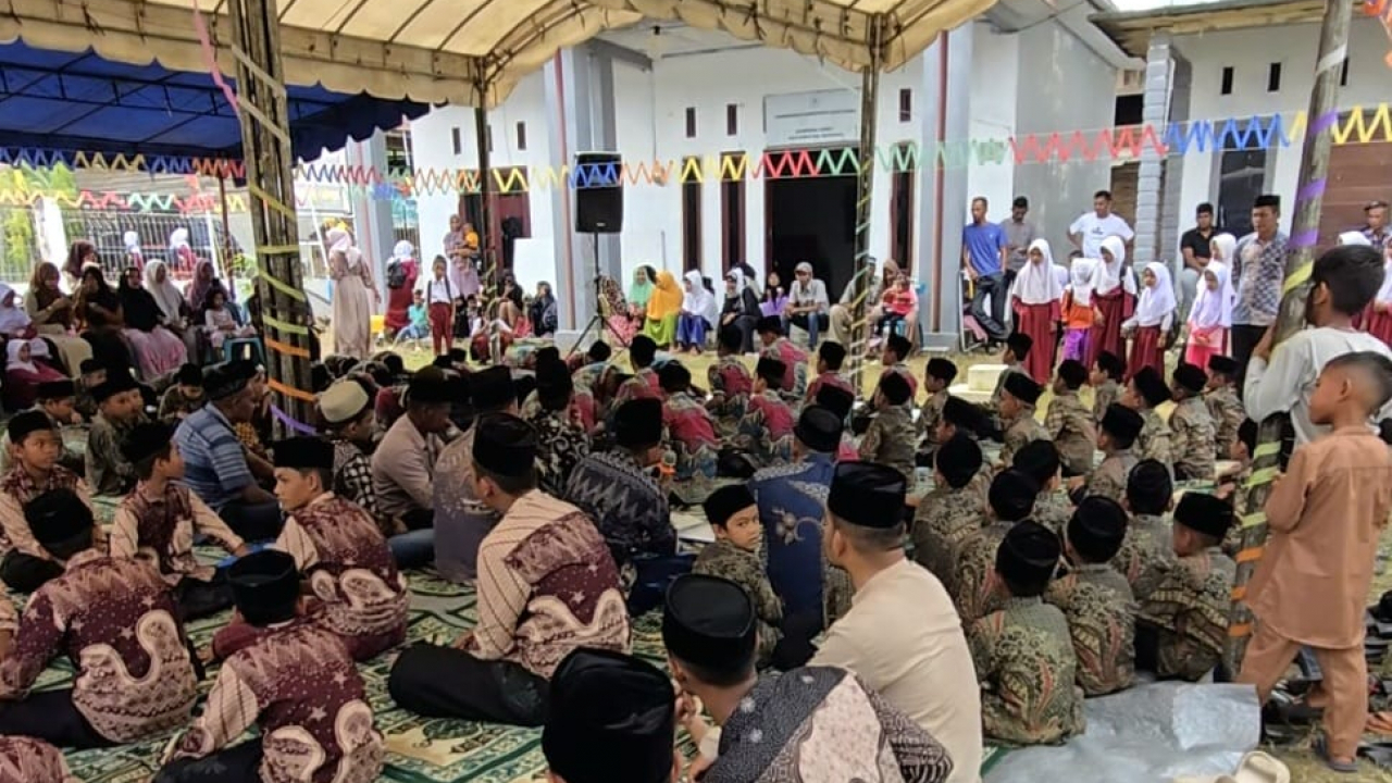 Warga Gampong Gunci Sangat Antusias Rayakan Maulid Nabi Muhammad SAW 1447 H