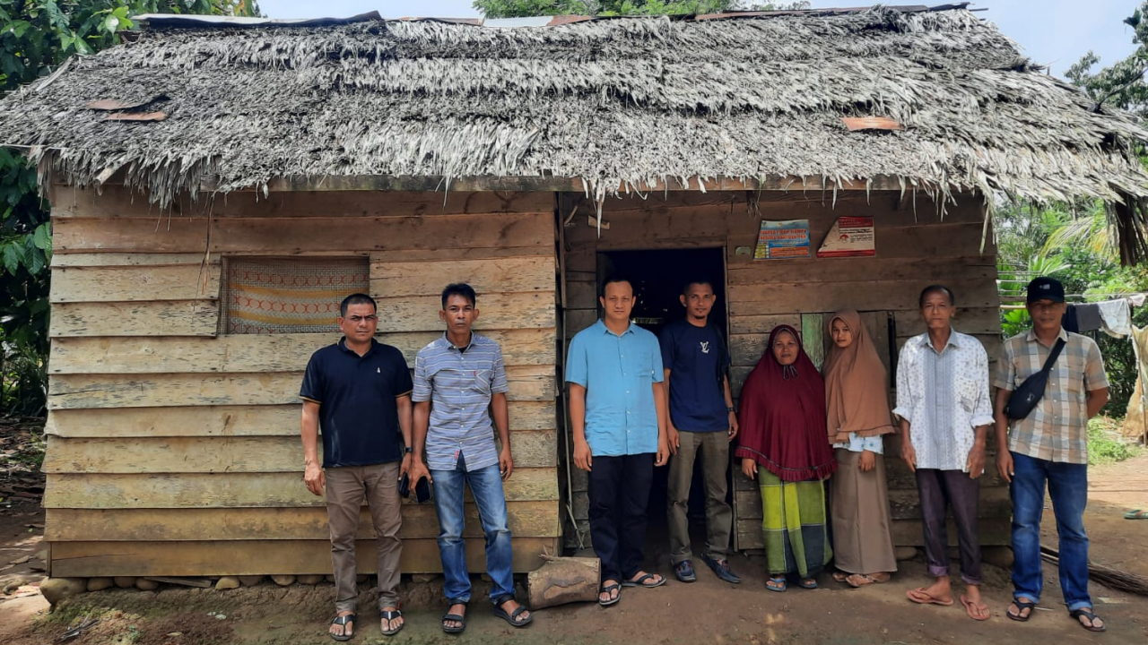 Dinas Perkim Validasi Data Calon Penerima Rumah Duafa di Gampong Gunci