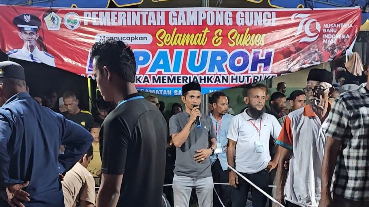 Festifal Rapai Uroh Gunci Dalam Memeriahkan HUT RI Ke 79