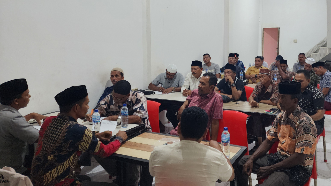 DPK APDESI Sawang Gelar Rapat Kerja