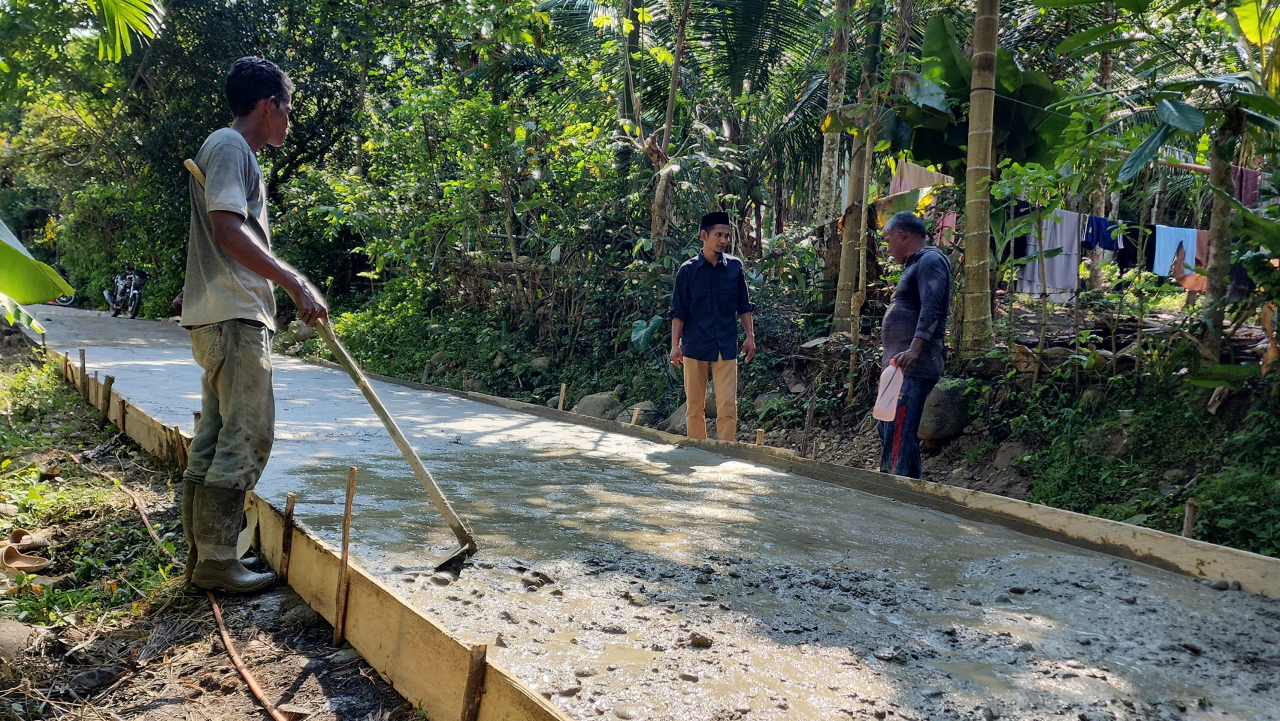 Pembangunan Rabat Beton Lorong Paya Seuke