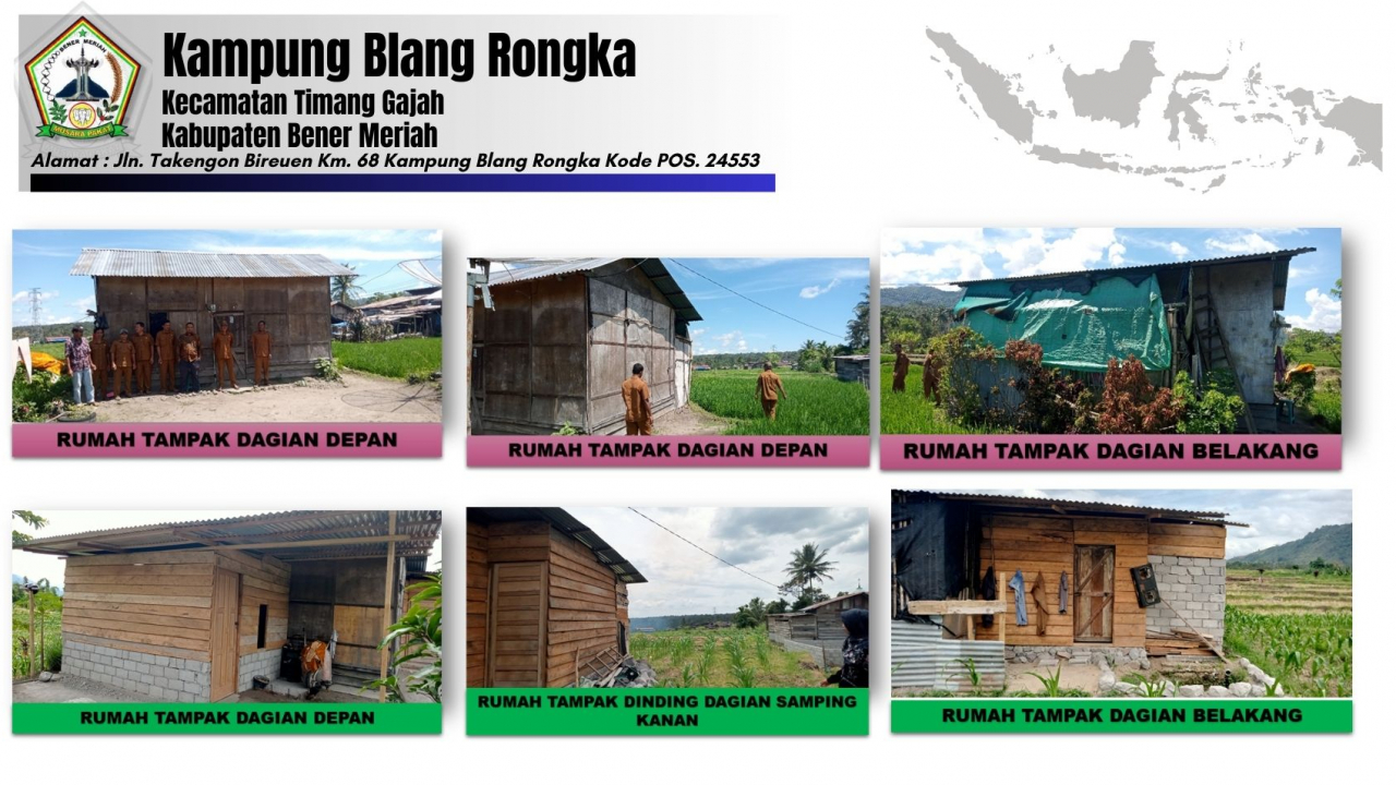 Mewujudkan Hunian Layak di Kampung Blang Rongka: Rehabilitasi 3 Unit RTLH Dimulai 7 Juni 2024