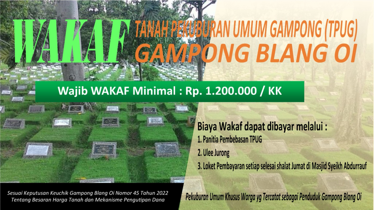 WAKAF TANAH KUBURAN