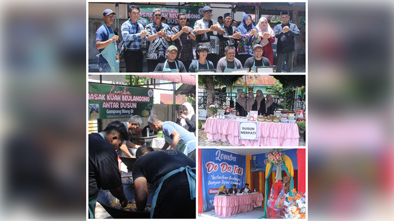 Meriahnya Festival Memasak di Gampong Blang Oi