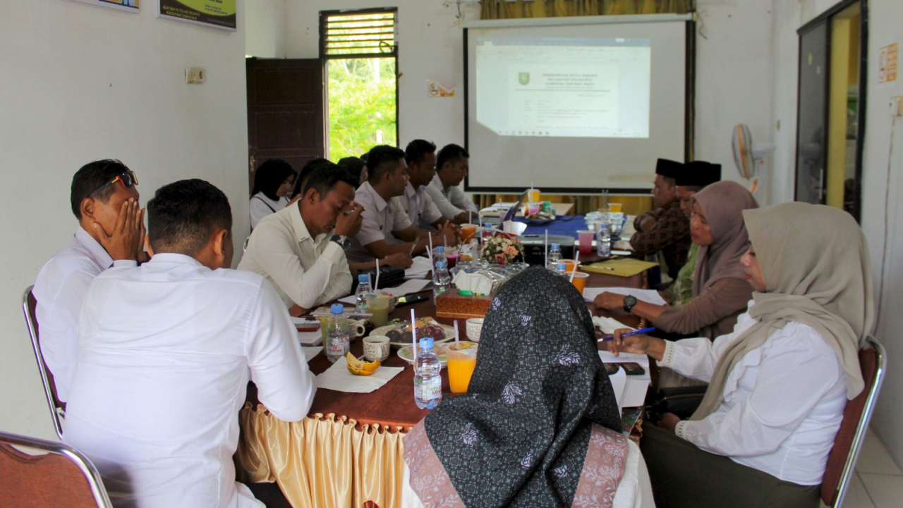Rapat Evaluasi APBG Tahun Anggaran 2025 Gampong Krueng Raya