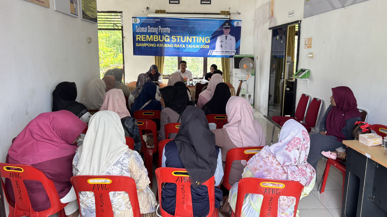 Bersama Cegah Stunting di Krueng Raya