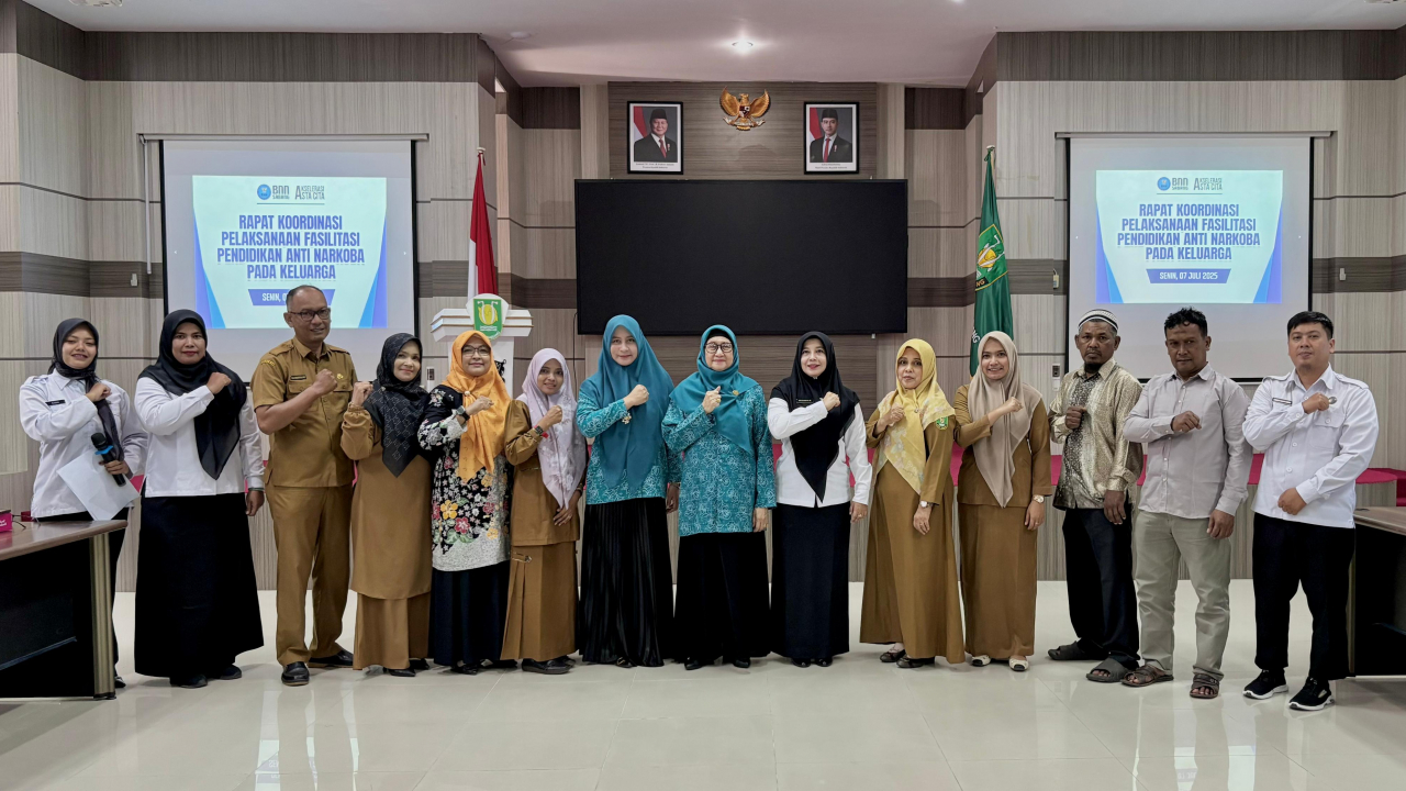 Krueng Raya Komit Wujudkan Gampong Bersih Narkoba Lewat Edukasi Keluarga