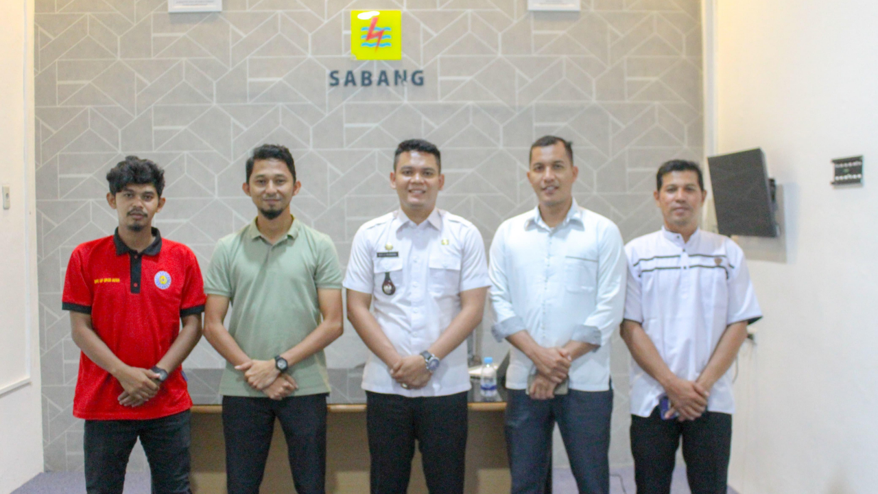Silaturahmi Kepada Bapak Wira Perdana Selaku Manajer ULP Sabang