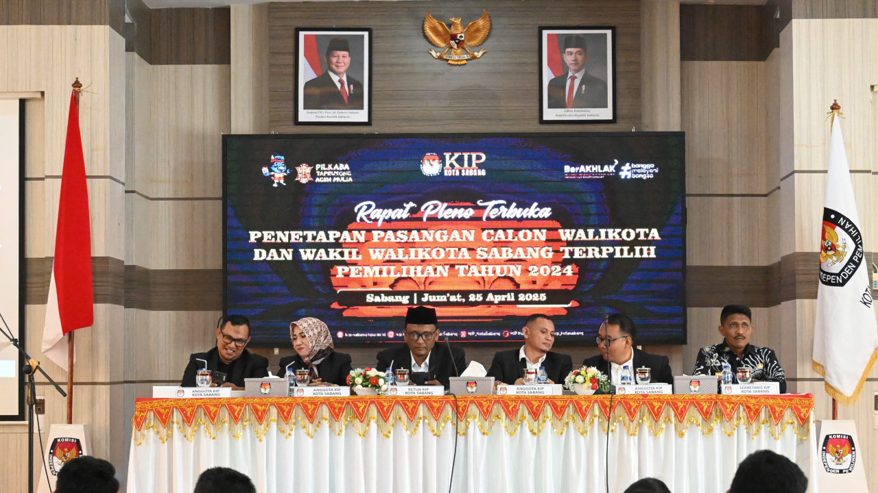 Pleno Penetapan Walikota Sabang 2025-2030: Gampong Krueng Raya Siap Bersinergi