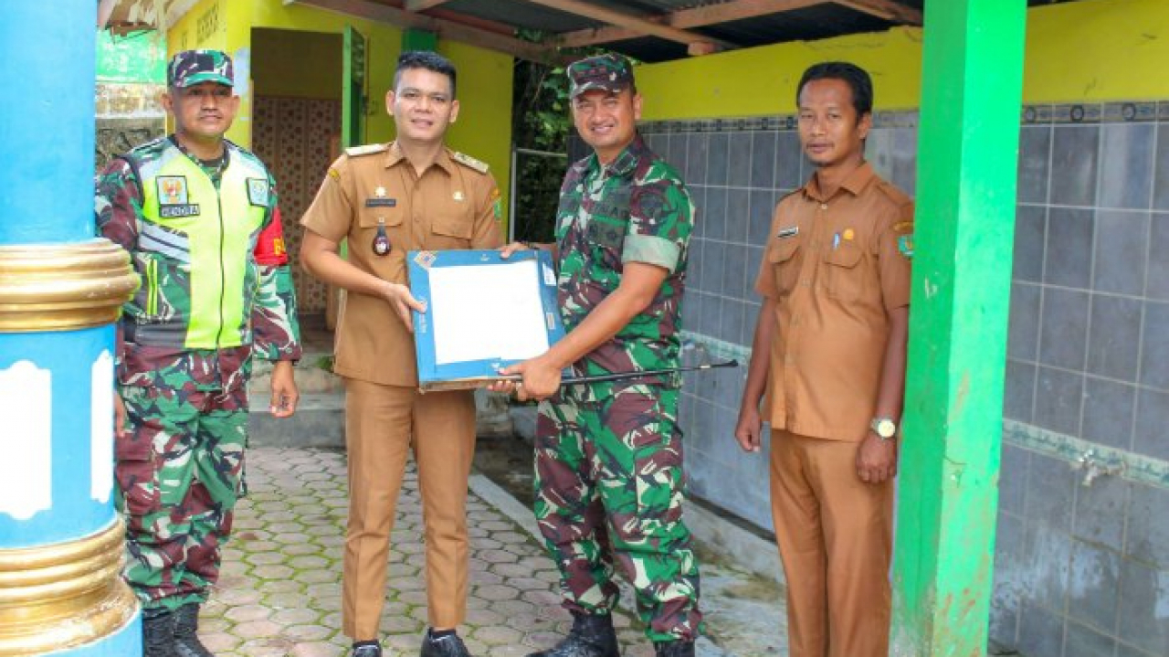 Gampong Krueng Raya Mengapresiasi Bantuan Dari Kodim 0112 Sabang