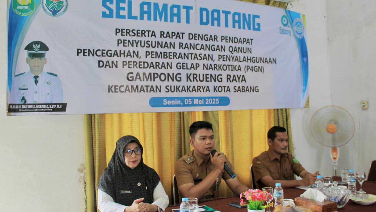 Krueng Raya Bergerak! Qanun P4GN Siap Dibentuk Demi Generasi Bebas Narkoba