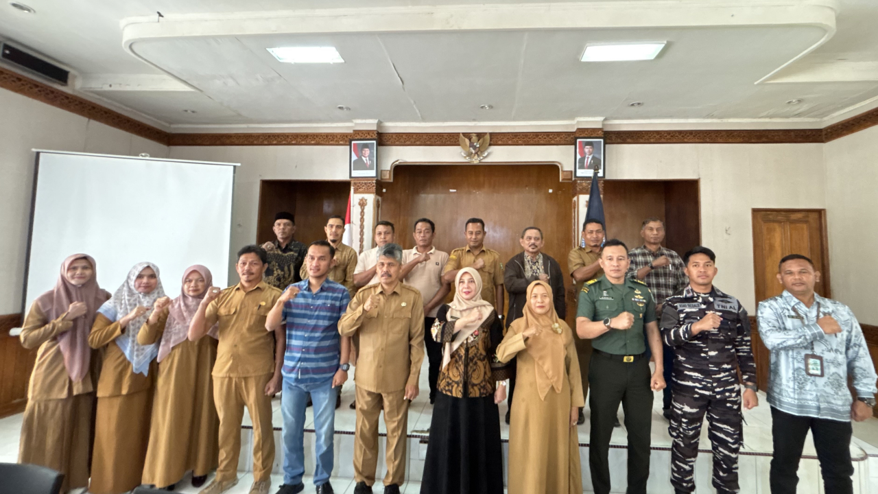 BNNK Sabang Gelar Konsolidasi Lintas Sektor Wujudkan Kota Tanggap Ancaman Narkoba