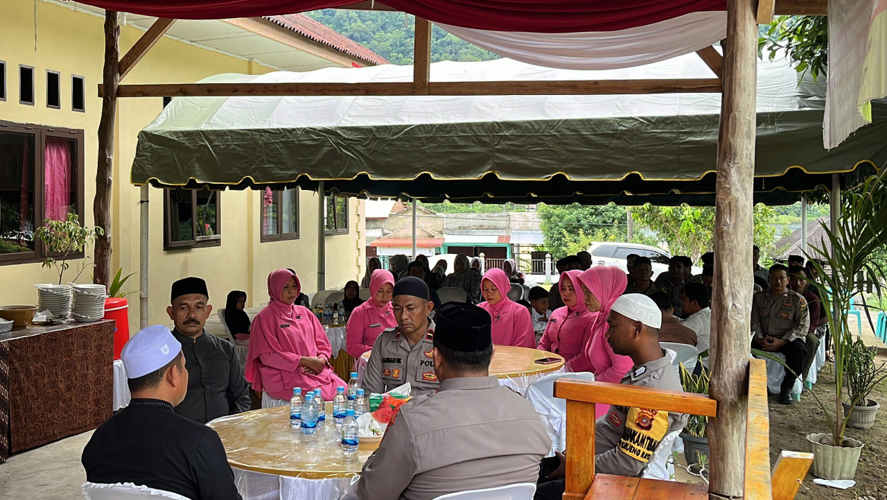 Peringatan Maulid Nabi di Polsek Sukakarya, Wujud Harmoni Antar Institusi dan Warga