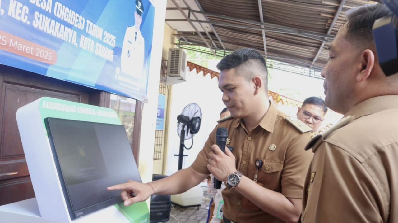 Krueng Raya Launching Aplikasi Digital Desa (DIGIDES)