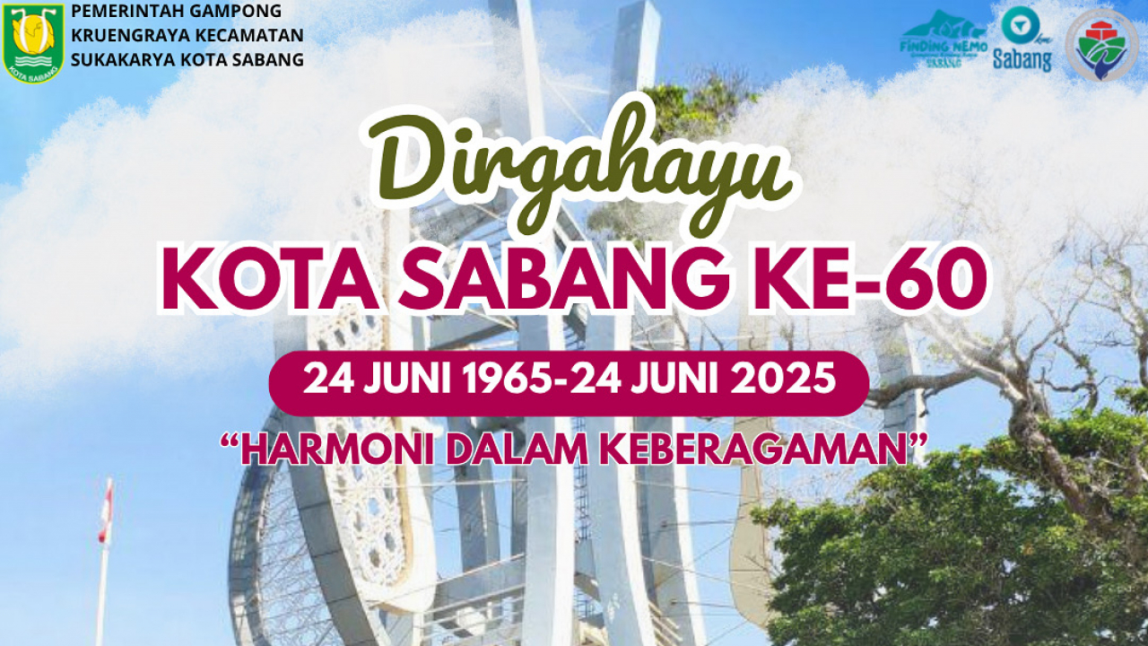HUT Kota Sabang Ke-60