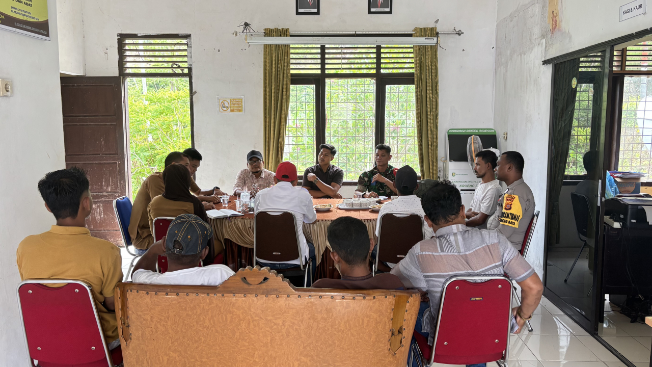 Gempita HUT RI ke-80! Gampong Krueng Raya Gelar Turnamen Voli Antar Jurong