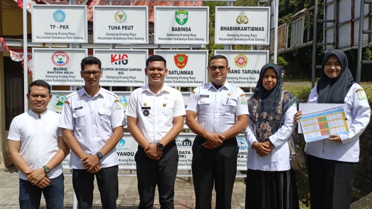 Dukung Tata Kelola Digital, DPMG Aceh Kunjungi Gampong Krueng Raya Bahas Penguatan SIGAP