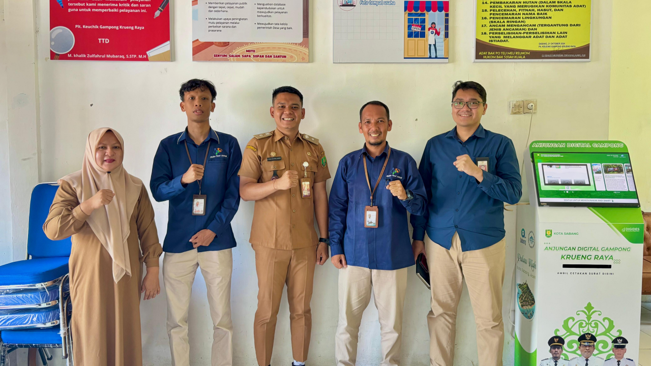 Menuju Gampong Berbasis Data: Krueng Raya Siap Jadi Desa Cantik 2025