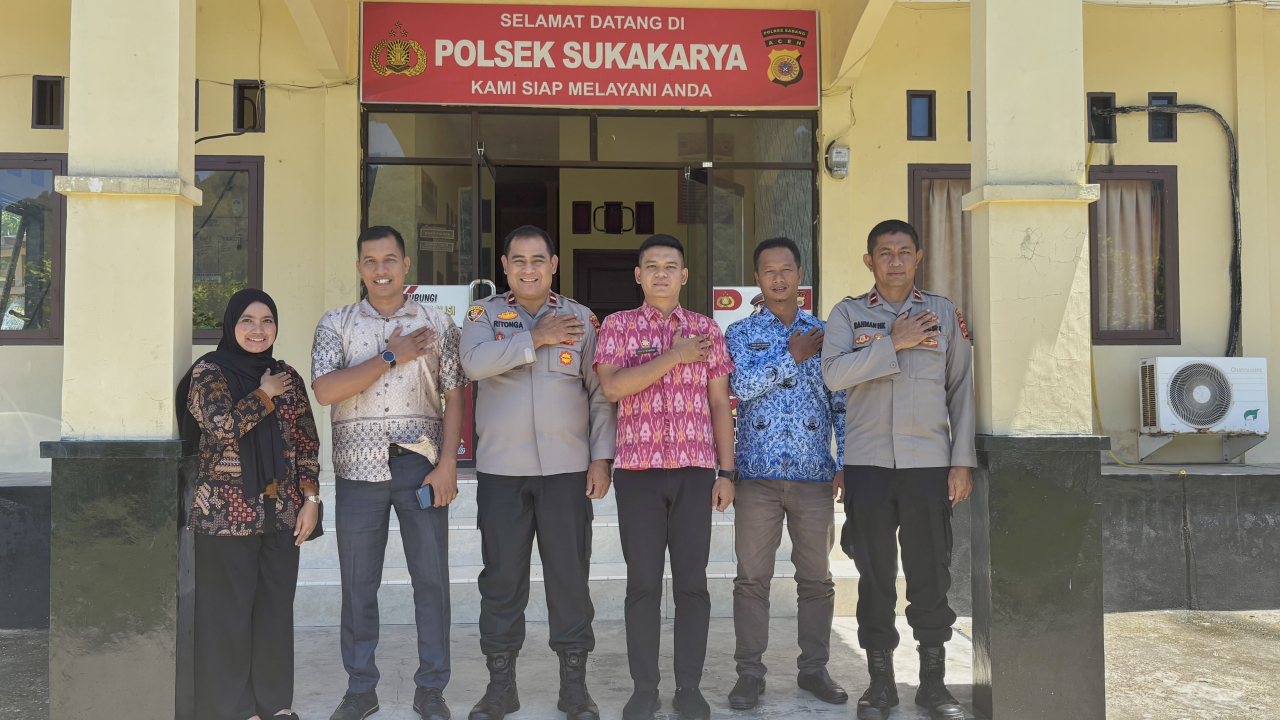 Bangun Sinergi, Keuchik Krueng Raya Audiensi ke Polsek Sukakarya
